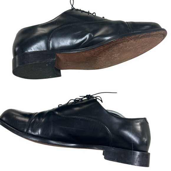 BOSTONIAN Classics Black Leather Dress Shoes Men’s 13W - Picture 3 of 7